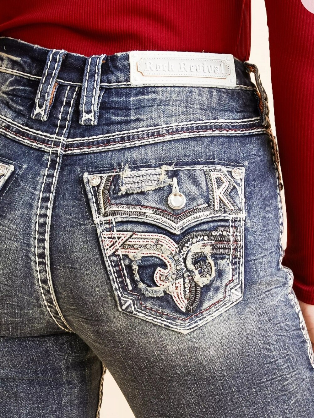 Rock Revival "Montaro" Curvy Boot Stretch Jean